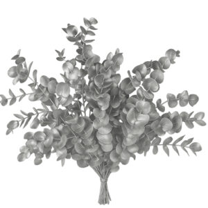 Eucalipto Metalizado Plata