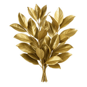 Hoja Magnolia Oro