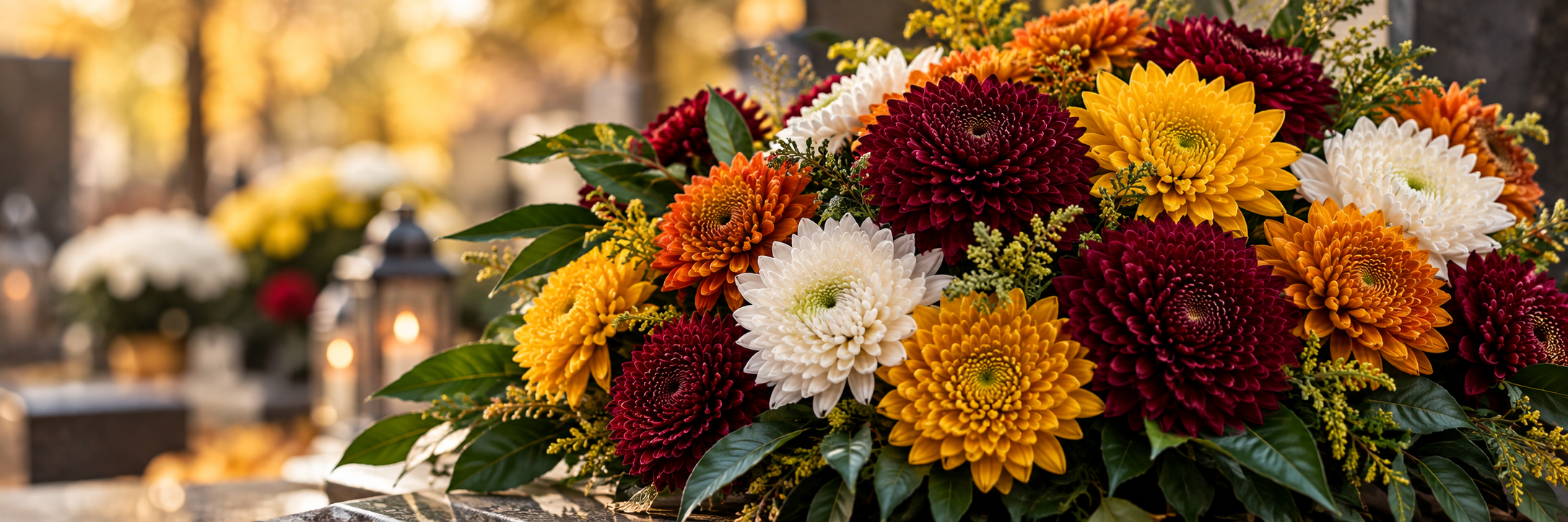Flores para el Día de Todos los Santos